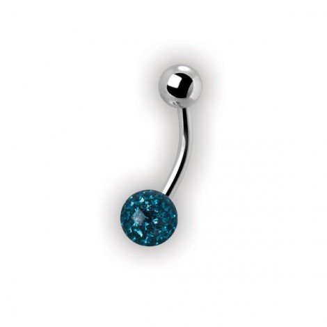 8mm Crystal Balls Navel Bananabells