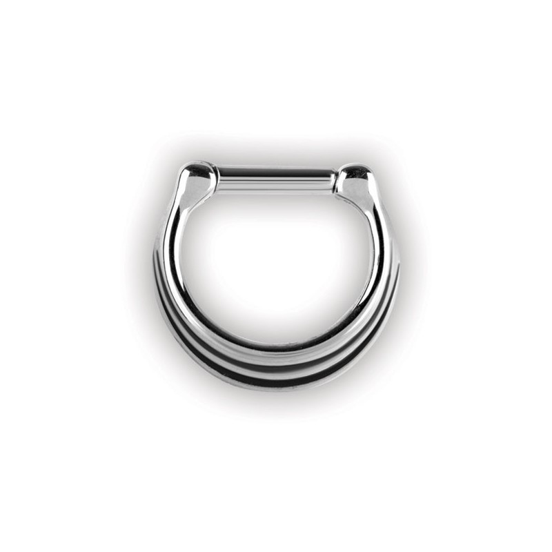 Septum Clickers 3 Rings 1,6x8mm