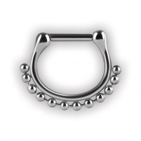 Septum Clickers Side Ball Chain