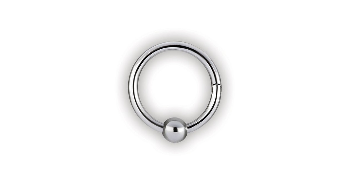 Hinged Ball Closure Ring Hinged Ball Closure Ring
