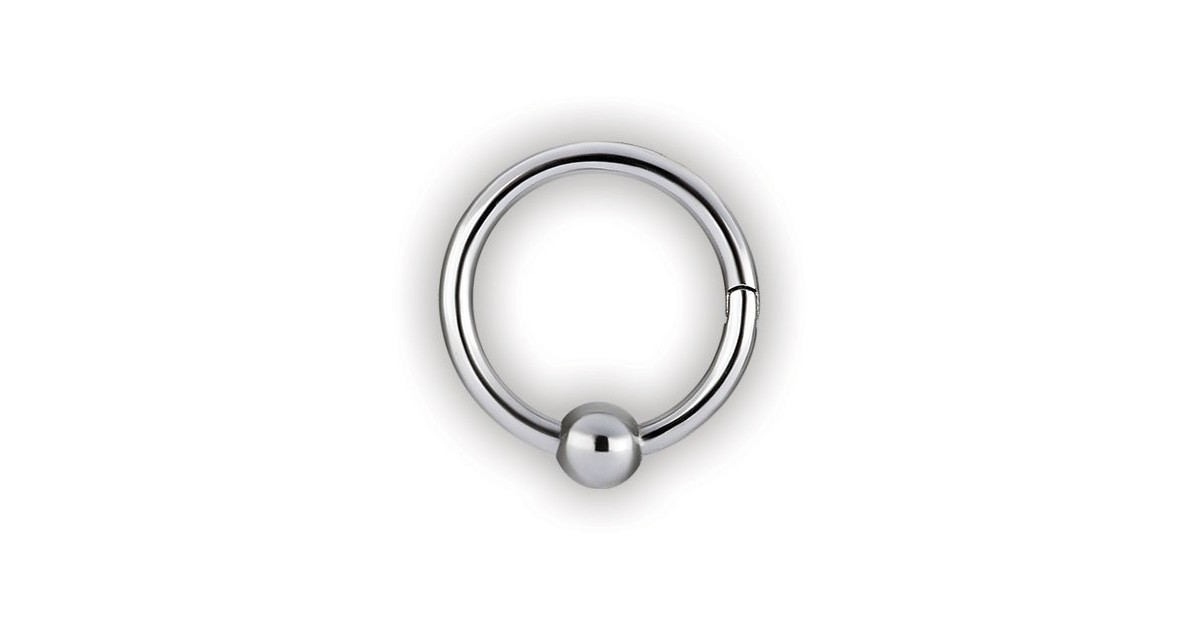 Hinged Ball Closure Ring