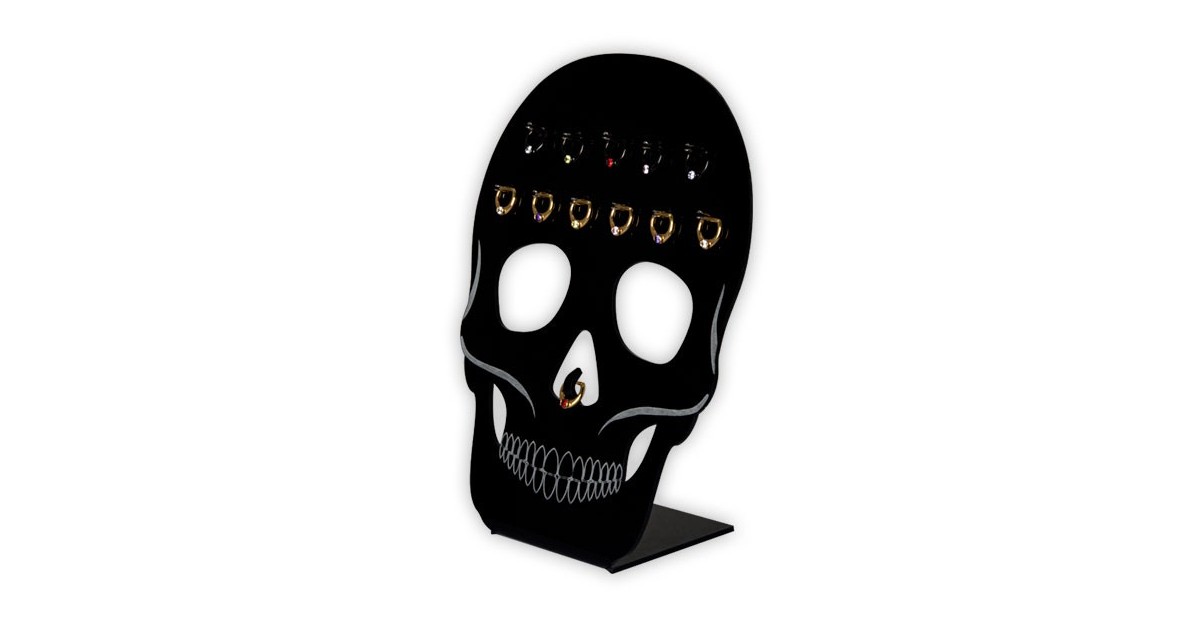 Acrylic Skull Stand For Septum 12pcs Acrylic Skull Stand For Septum 12pcs