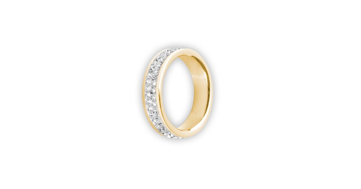 Gd 316 Double Jewelled Crystal Ring Gd 316 Double Jewelled Crystal Ring