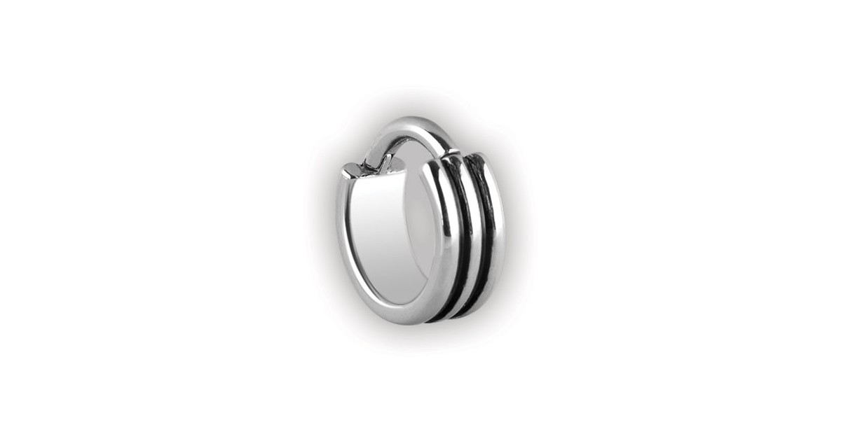 Steel Hinged Ring 3 Rings