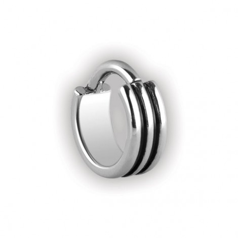 Steel Hinged Ring 3 Rings