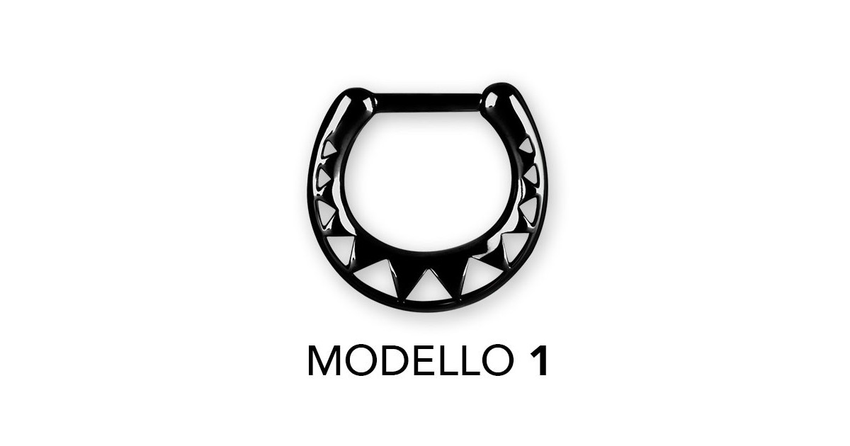 Bk 316 Septum Clickers African Pattern Bk 316 Septum Clickers African Pattern