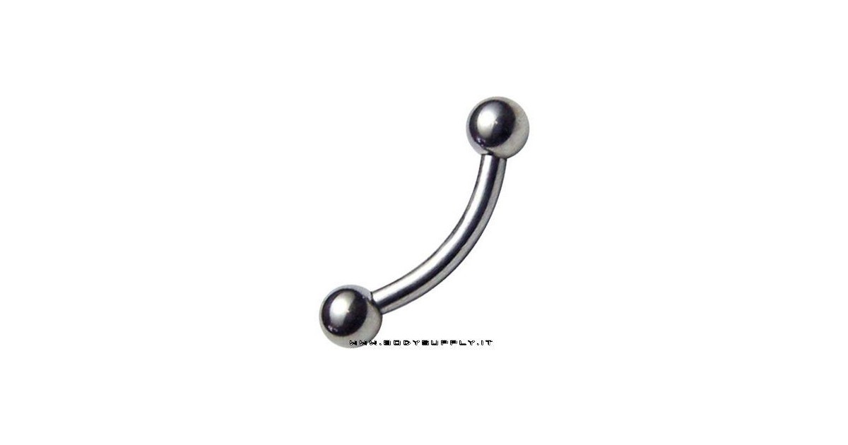 Curved Eyebrow Barbells Curved Eyebrow Barbells