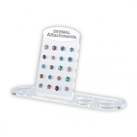 Acrylic Dermal Attachments Stand For 20pcs