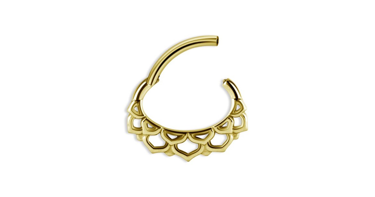 Gd 316 Hinged Septum & Daith Clickers Mod.6 Gd 316 Hinged Septum & Daith Clickers Mod.6