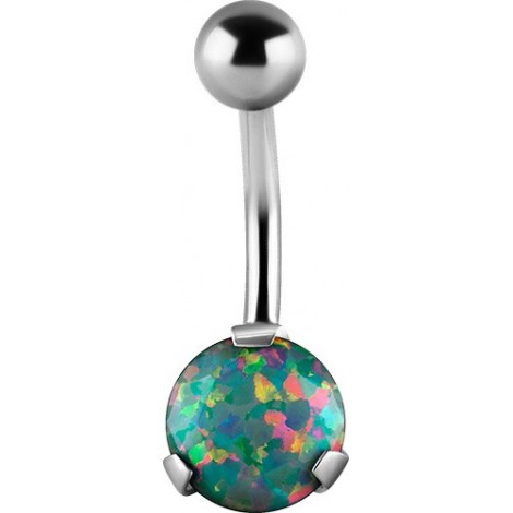 8mm Round Syn Opal Bananas