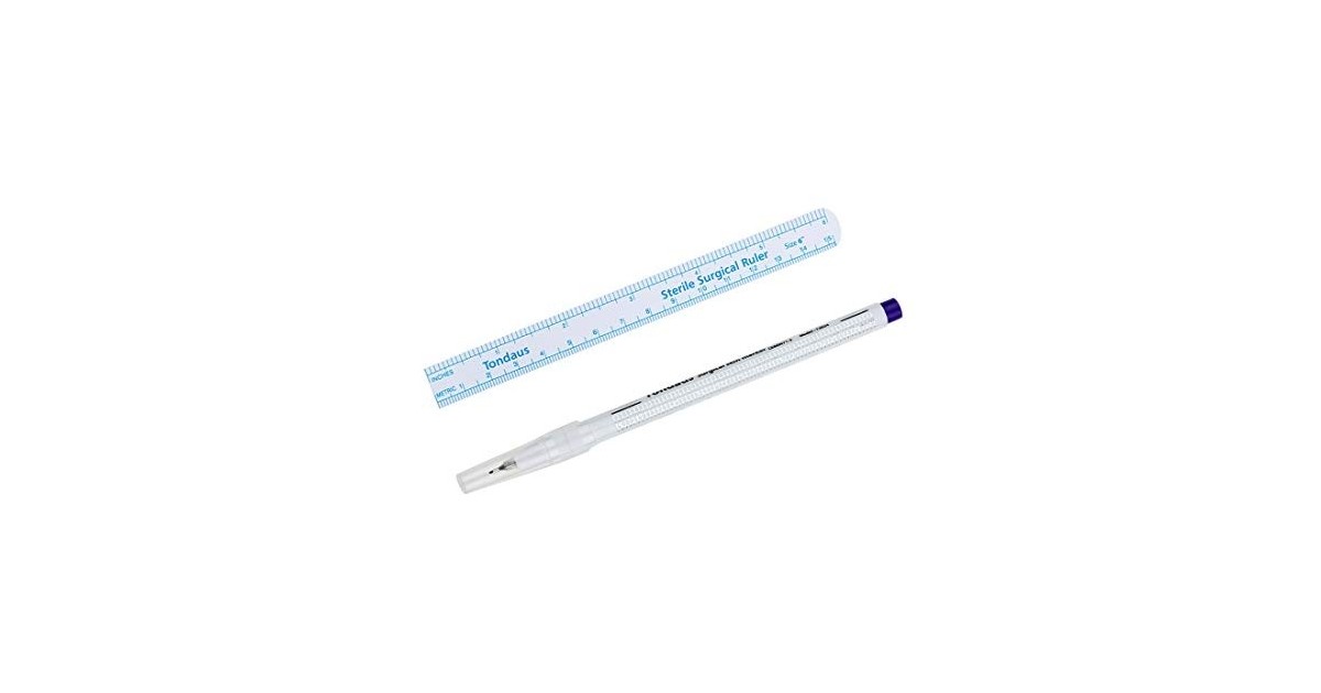 Penna Chirurgica Di Precisione 0,5mm Con Righello Penna Chirurgica Di Precisione 0,5mm Con Righello