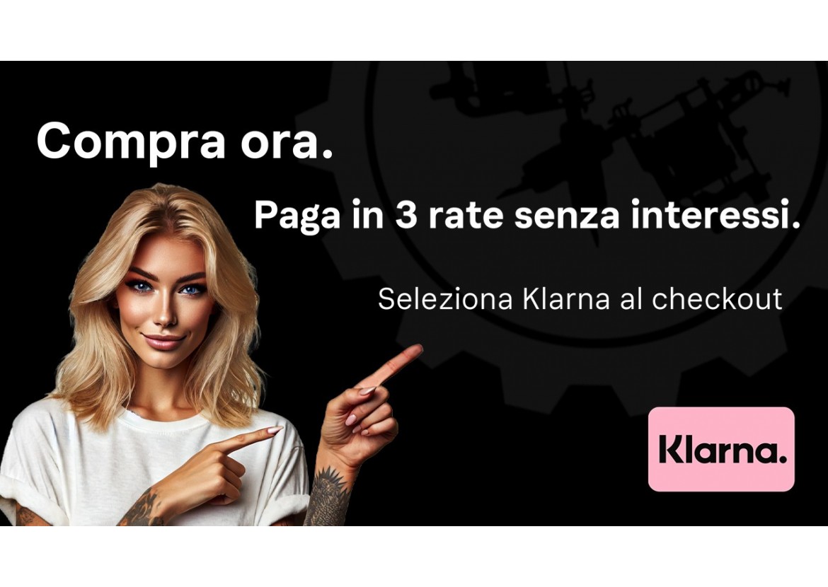 KLARNA - compra e paghi dopo un mese!