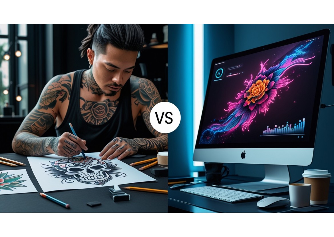 Arte generata dall'intelligenza artificiale: quale impatto avrà sui tatuatori?