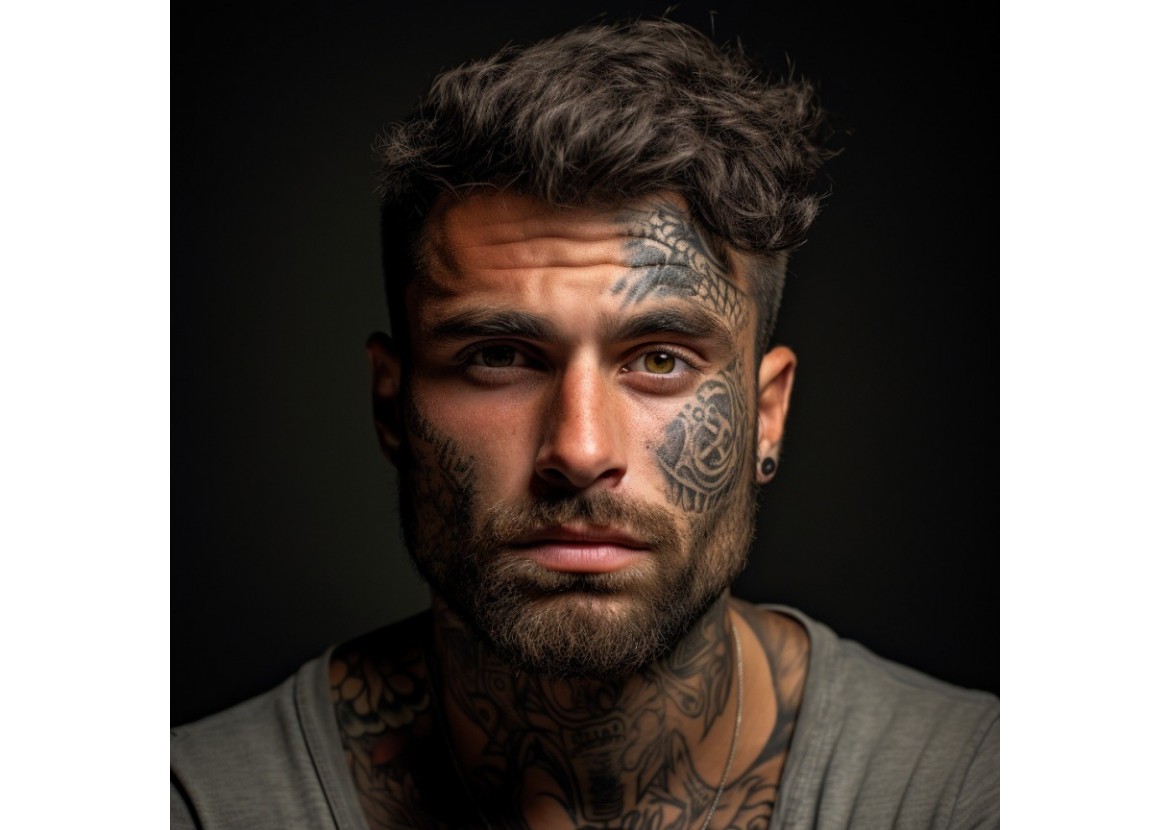 Tatuaggi sul viso